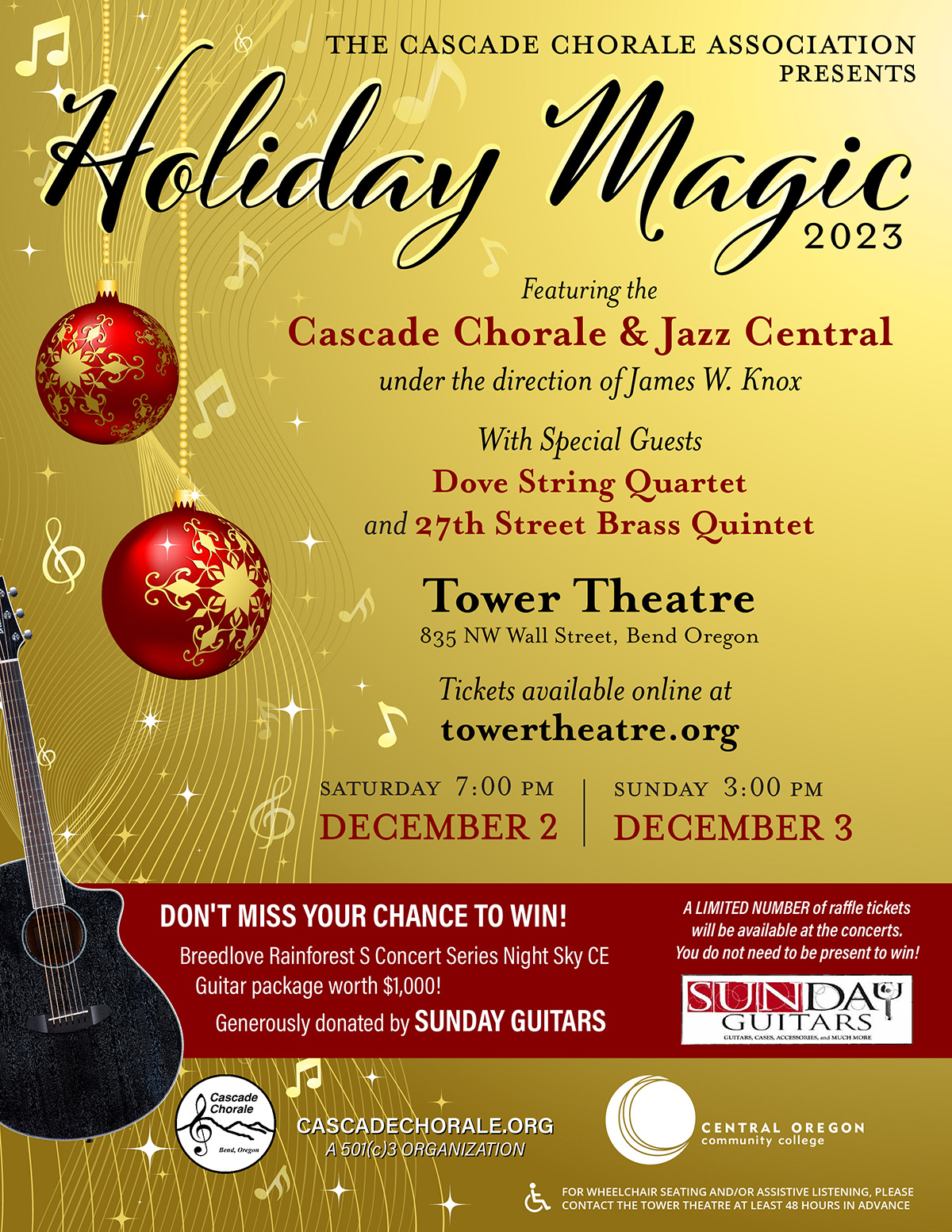 Holiday Magic 2024 Concert Poster